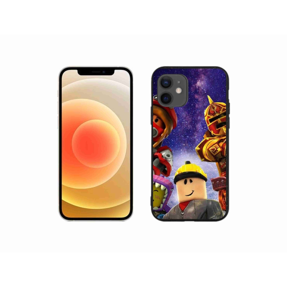 Gelový kryt mmCase na iPhone 12 mini - roblox 3