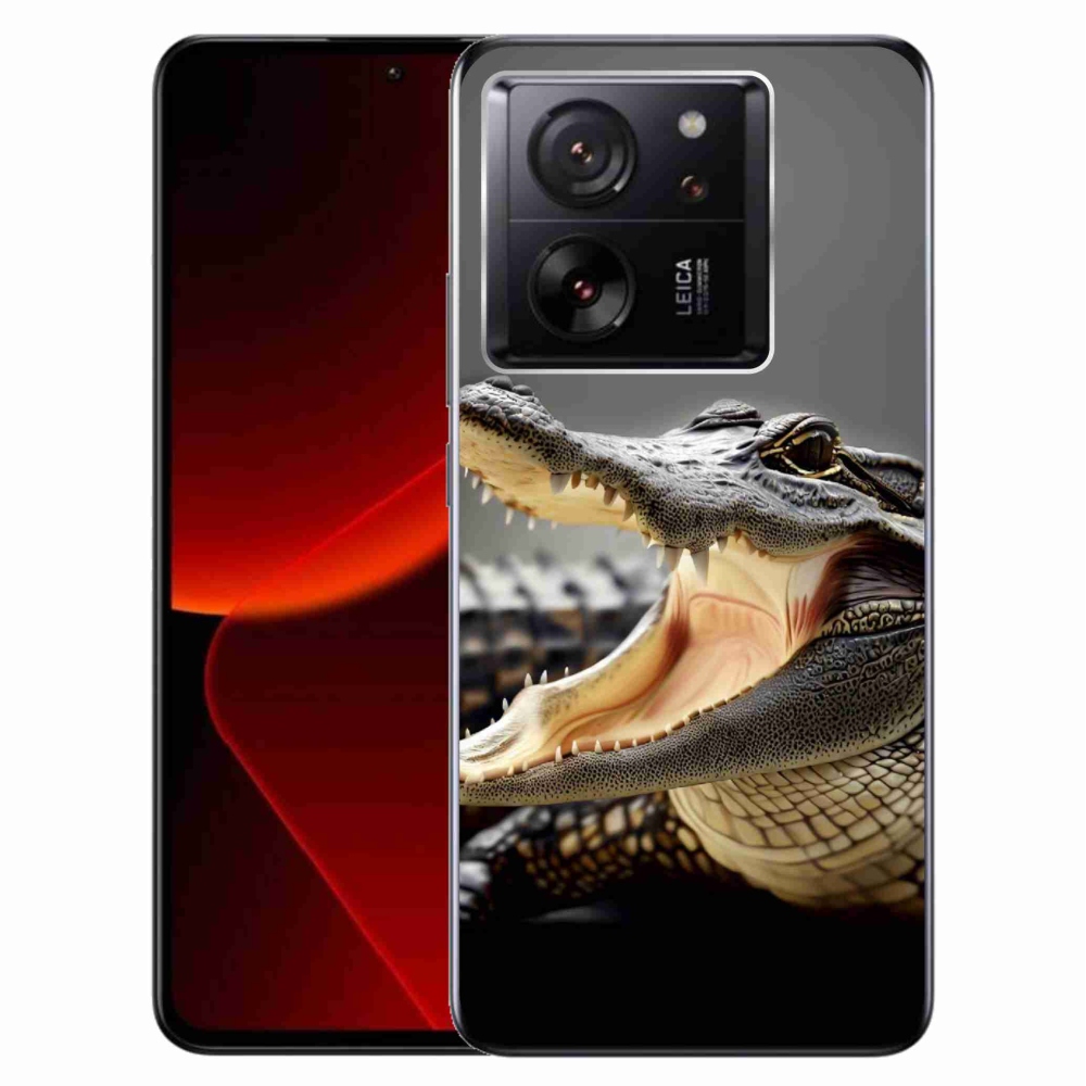 Gelový kryt mmCase na Xiaomi 13T/13T Pro - krokodýl