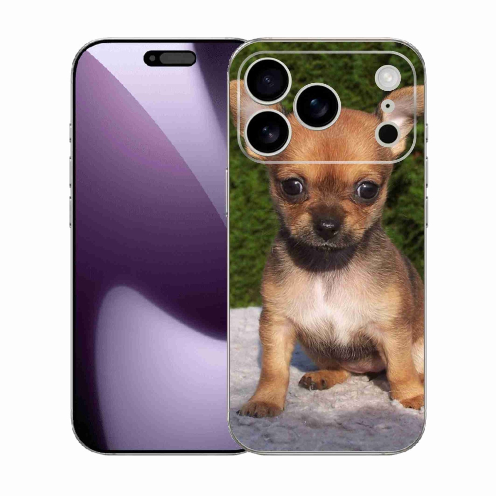 Gelový kryt mmCase na iPhone 17 Pro - čivava 3