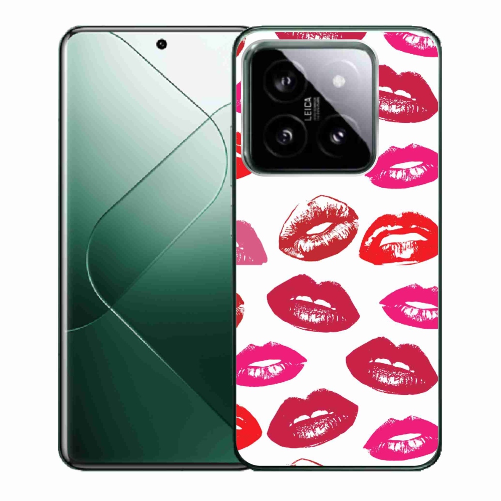 Gelový kryt mmCase na Xiaomi 14 - rty