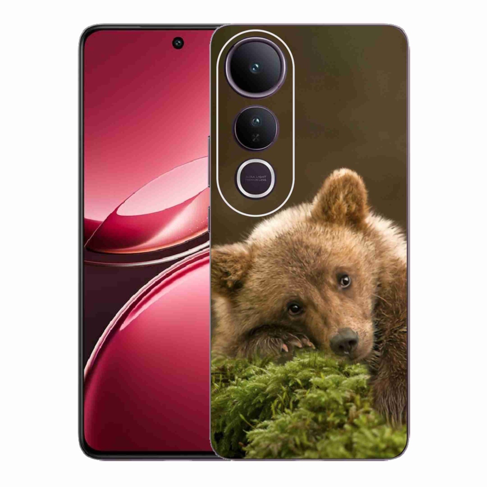 Gelový kryt mmCase na Vivo V50 Lite 4G/5G - medvěd