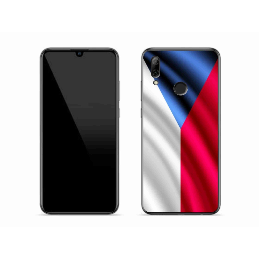 Gelový kryt mmCase na mobil Honor 10 Lite - česká vlajka