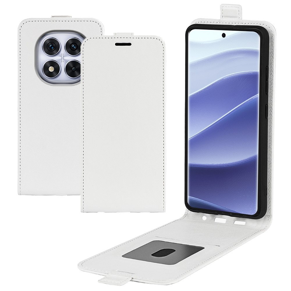 Vertical knížkové pouzdro na Xiaomi Redmi Note 14 Pro 5G/Poco X7 5G - bílé
