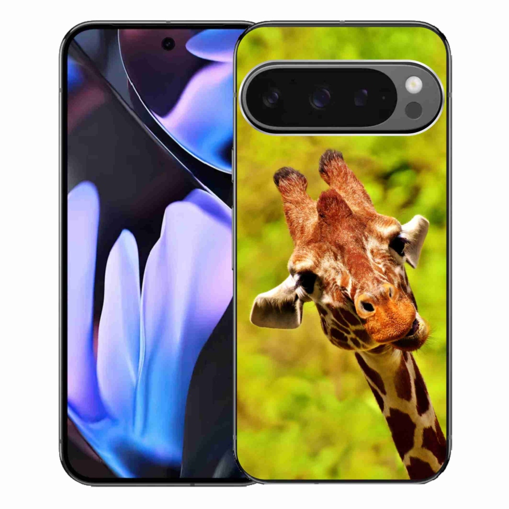 Gelový kryt mmCase na Google Pixel 9 Pro XL - žirafa