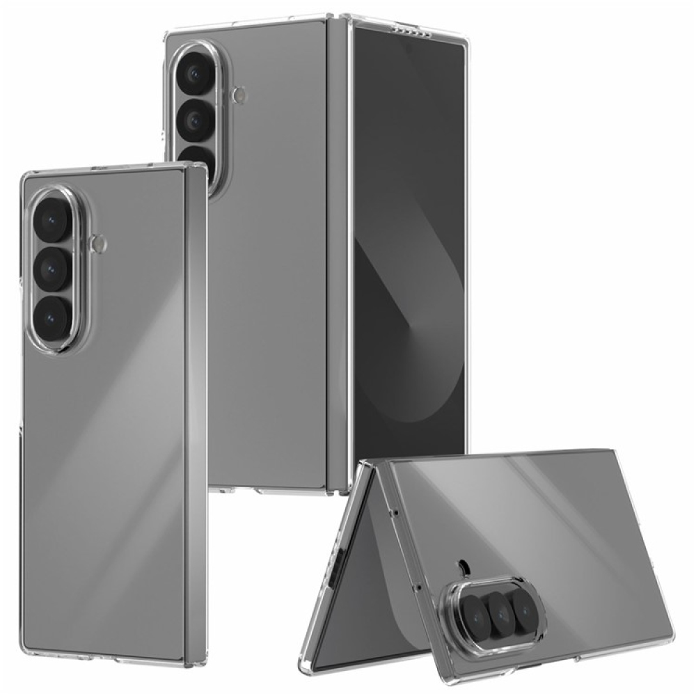 Plastový kryt na Samsung Galaxy Z Fold7 5G - průhledný