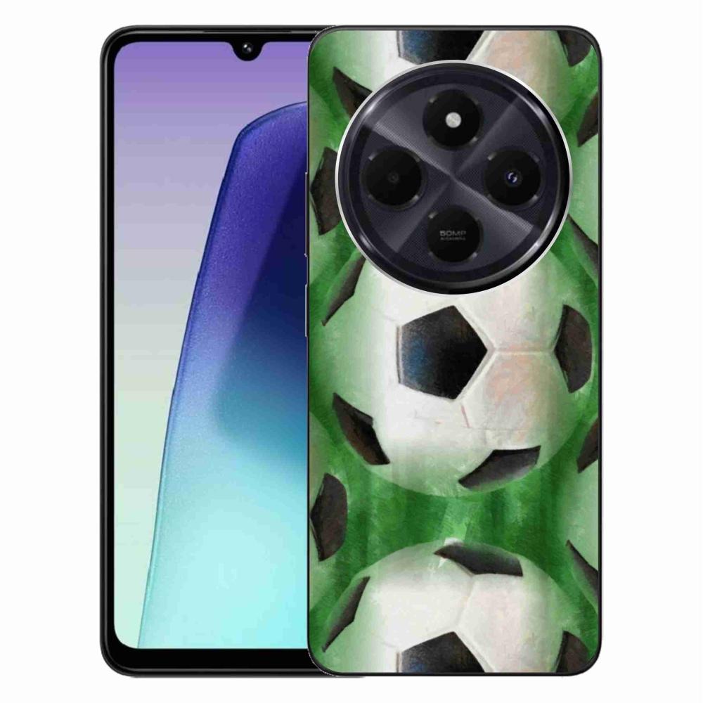 Gelový kryt mmCase na Xiaomi Redmi 14C/Poco C75 - fotbalový míč