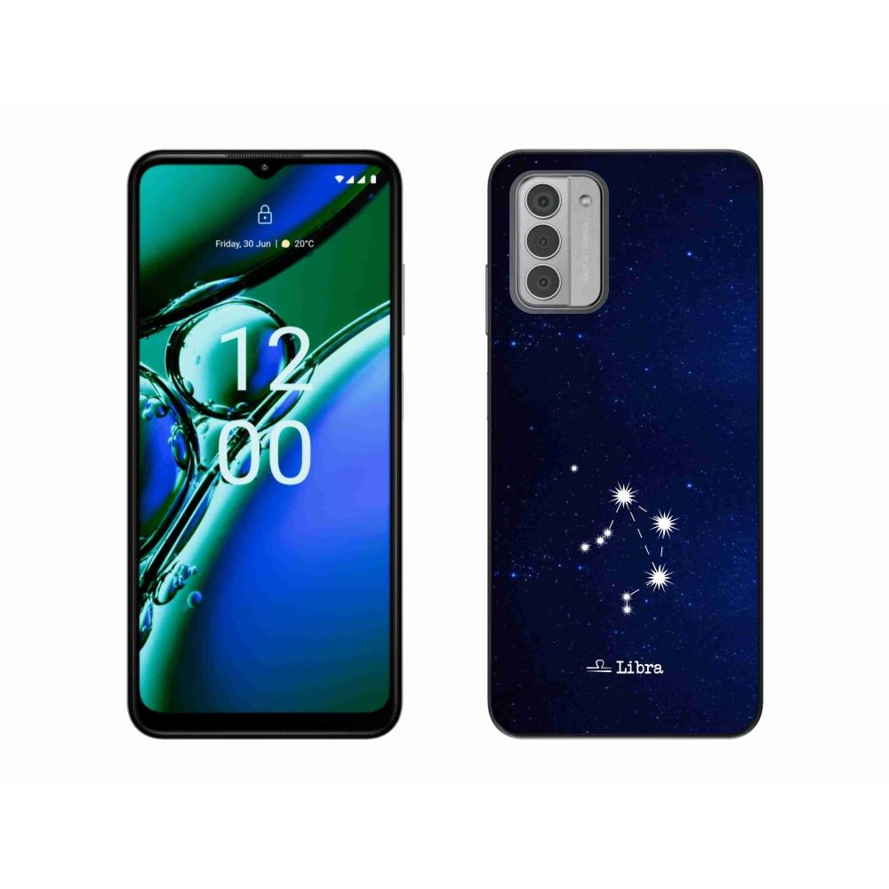 Gelový kryt mmCase na Nokia G42 - souhvězdí Váhy