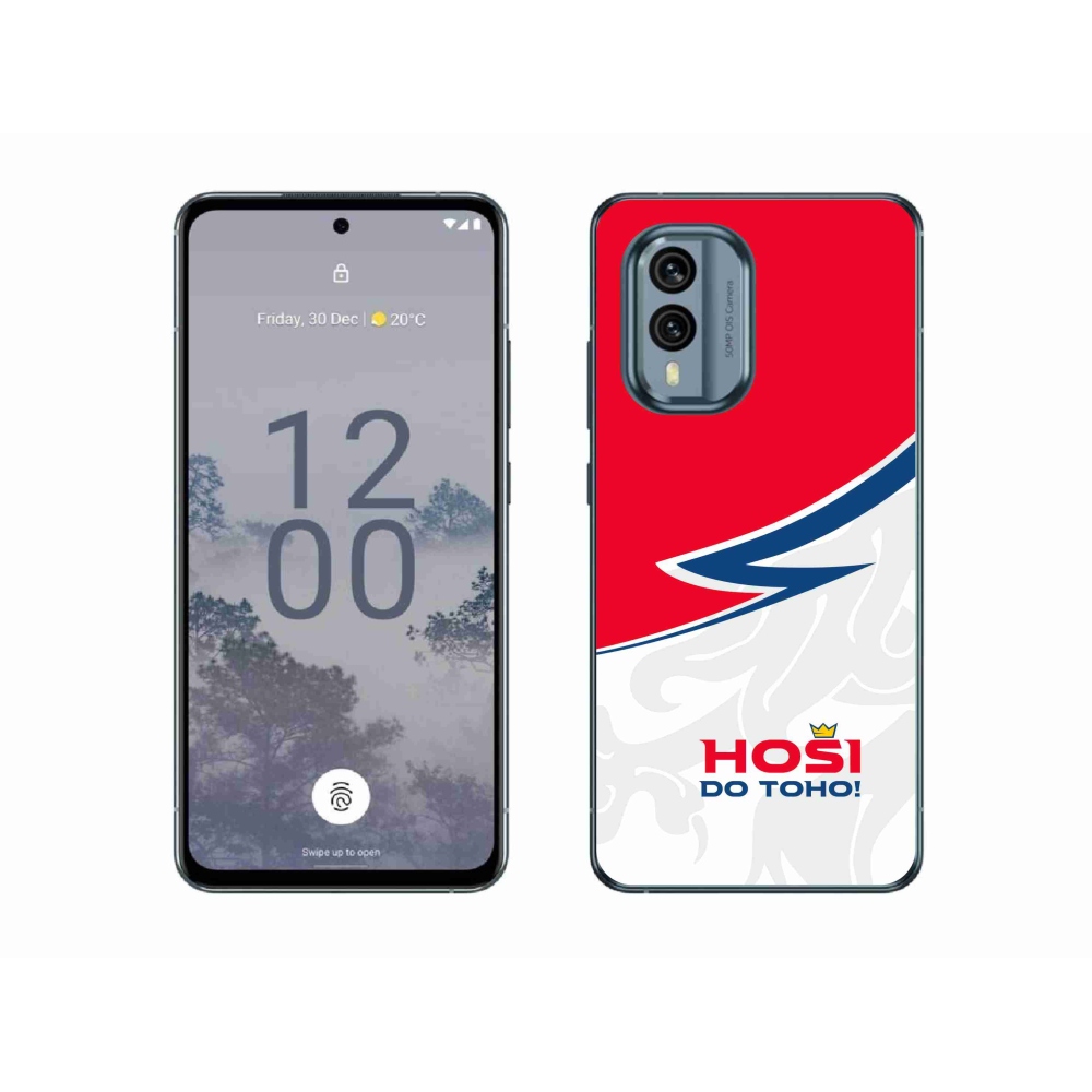 Gelový kryt mmCase na Nokia X30 5G - hoši do toho