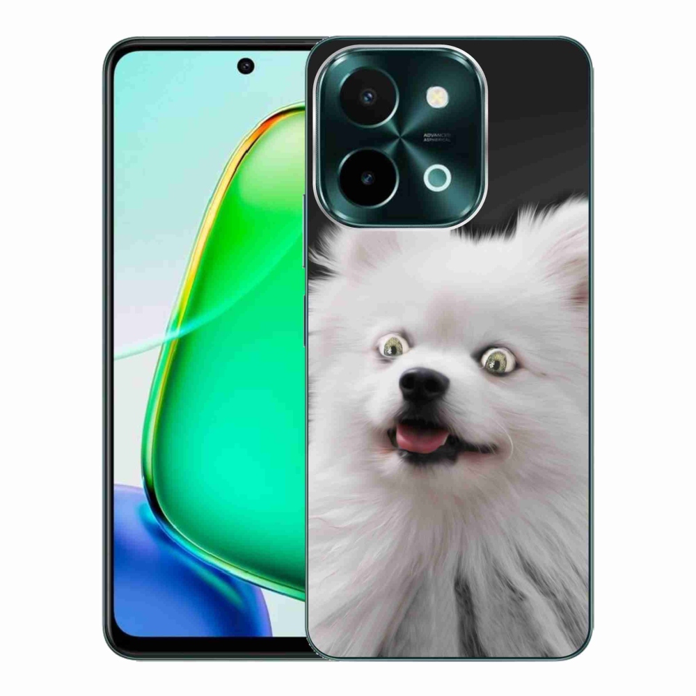 Gelový kryt mmCase na Vivo Y28 - bílý špic