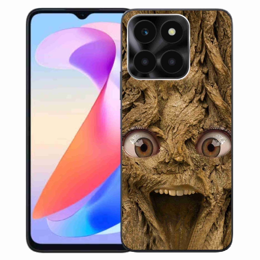 Gelový kryt mmCase na Honor X6a - veselý strom s očima