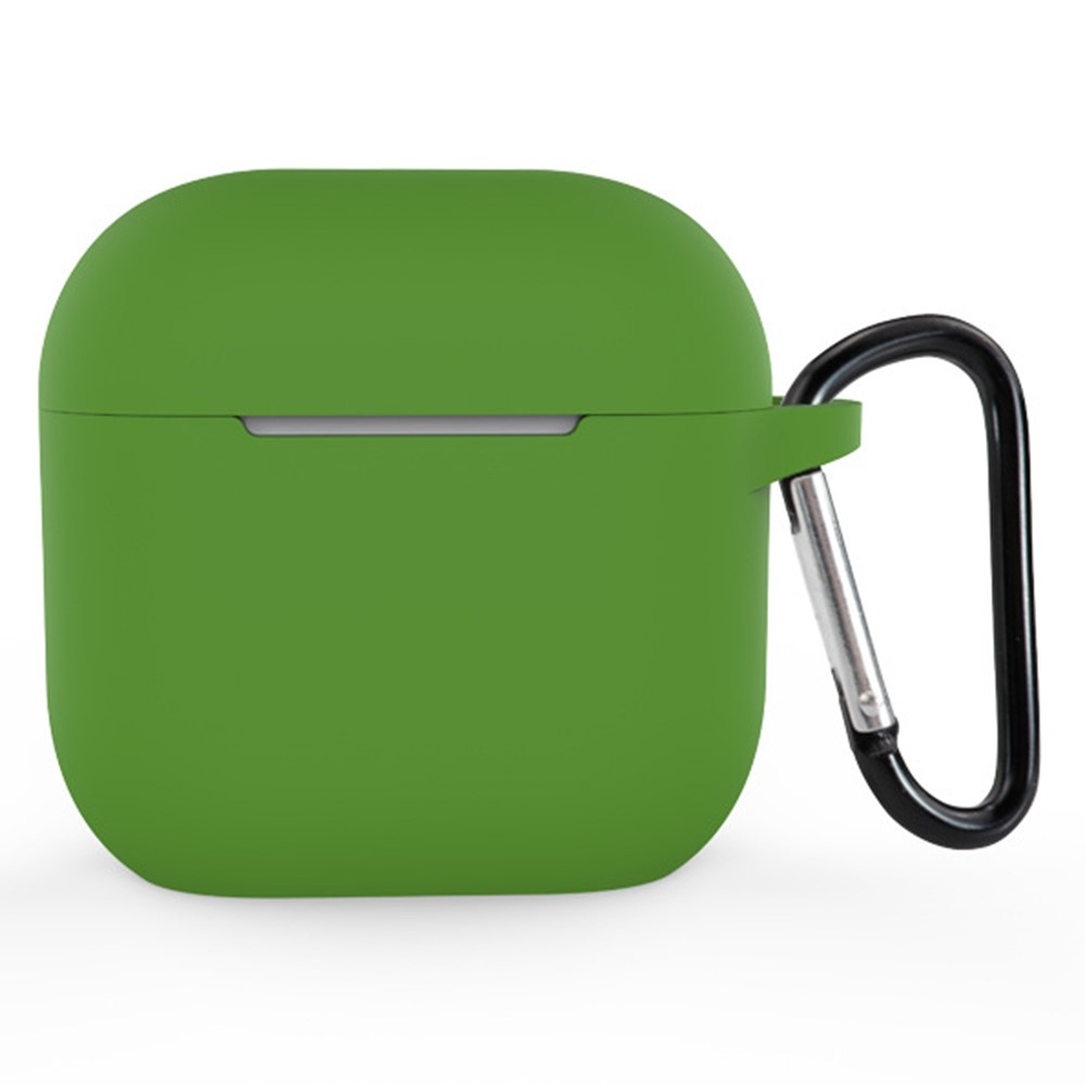 Sleeve silikonový obal na Apple AirPods 4 - tmavězelený