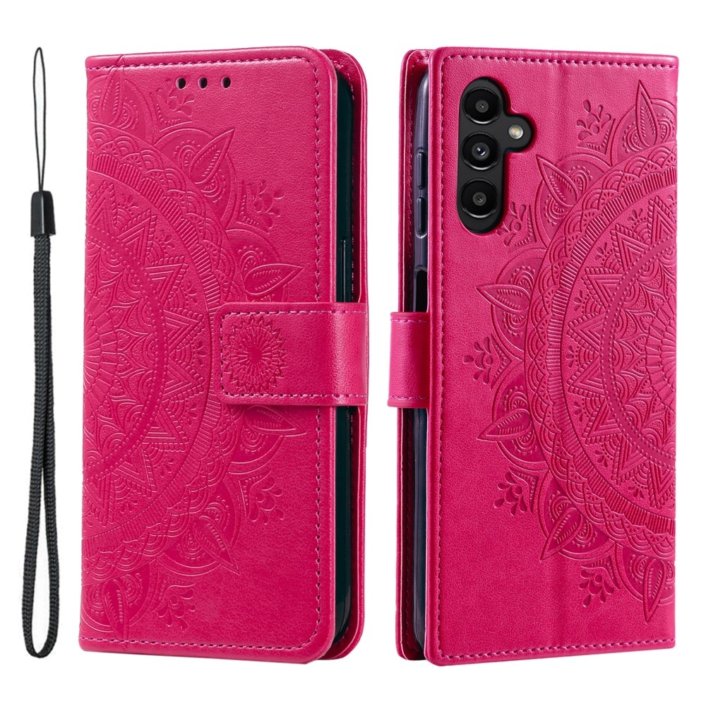 Mandala knížkové pouzdro na Samsung Galaxy A26 5G - rose