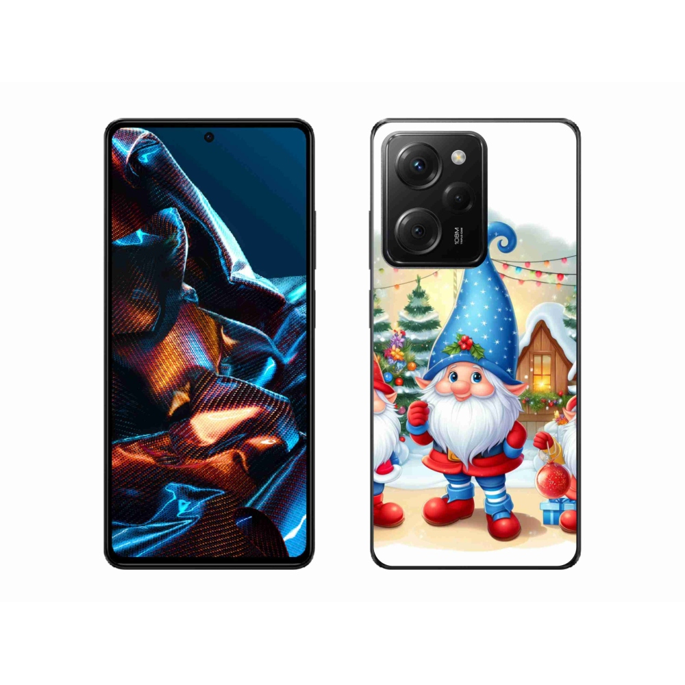 Gelový kryt mmCase na Xiaomi Poco X5 Pro 5G - vánoční skřítci