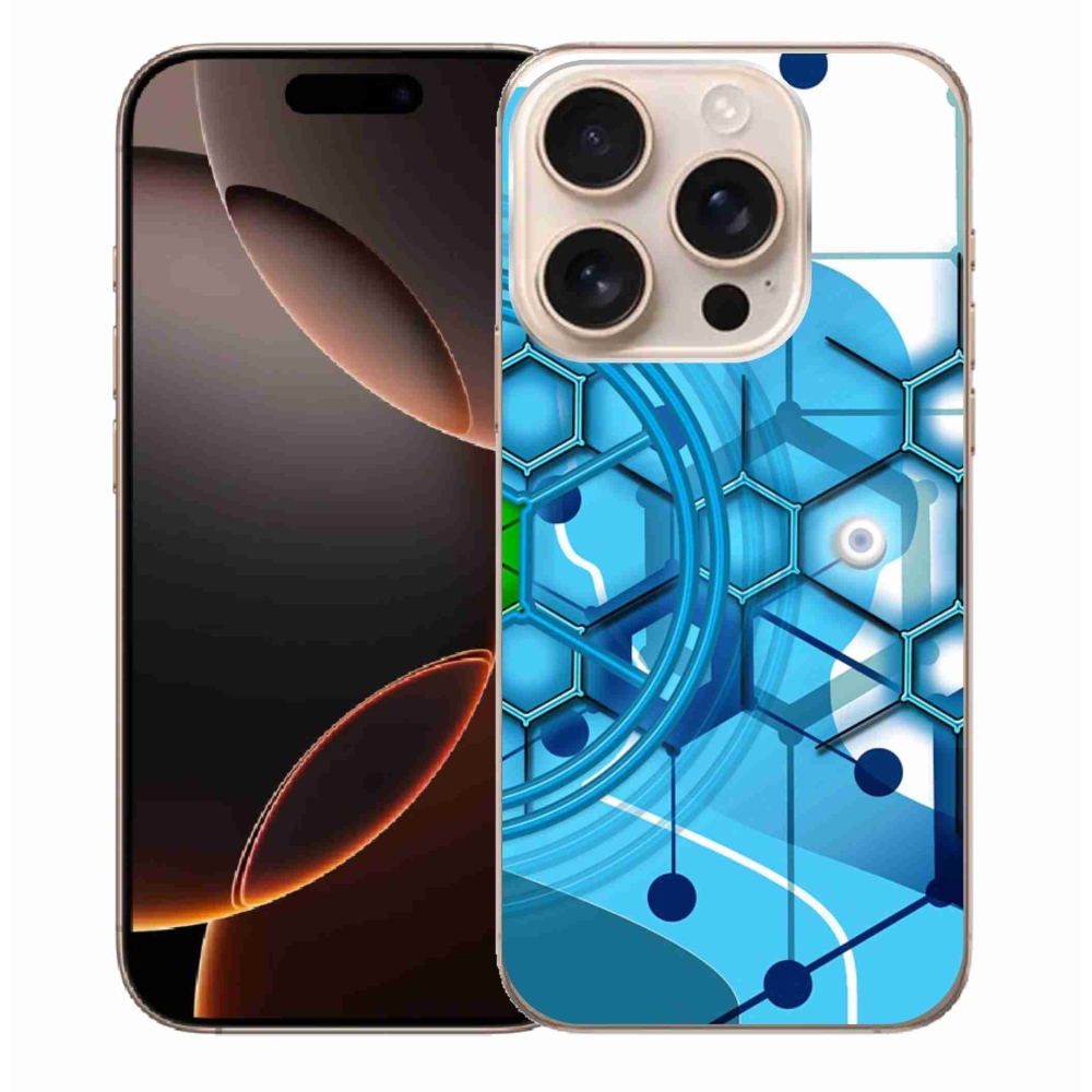 Gelový kryt mmCase na iPhone 16 Pro Max - abstraktní vzor 2
