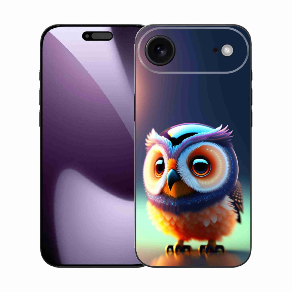 Gelový kryt mmCase na iPhone 17 Air - sovička