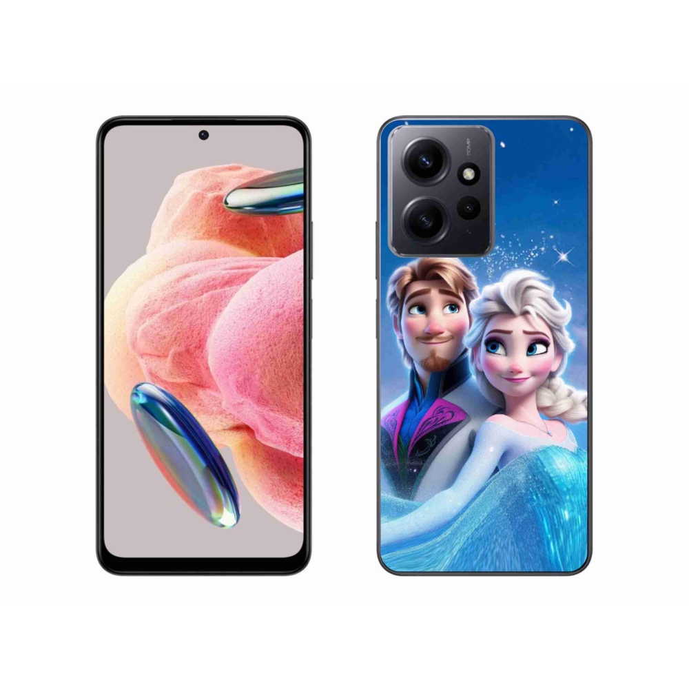 Gelový kryt mmCase na Xiaomi Redmi Note 12 4G - ledové království 1