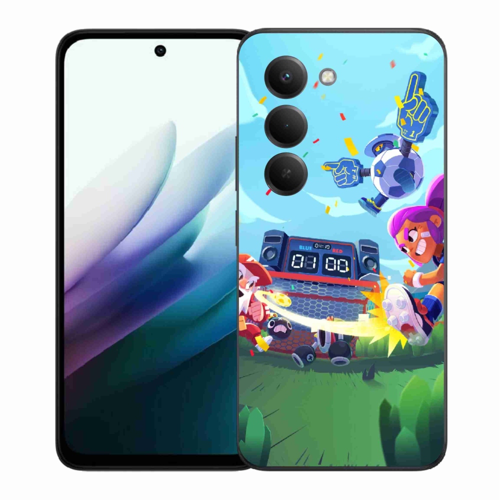 Gelový kryt mmCase na Xiaomi Redmi 15 4G/5G (171mm) - brawl stars 1