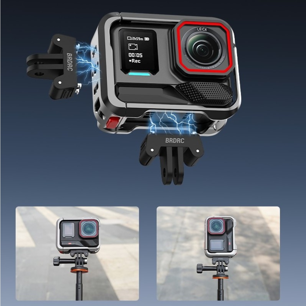 BRDRC magnetický rychloupínací adaptér pro Insta360 Ace Pro a Ace Pro 2