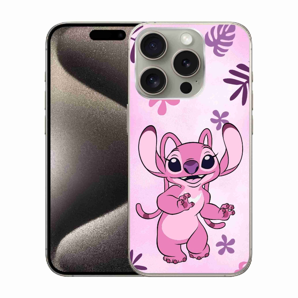 Gelový kryt mmCase na iPhone 15 Pro - stitch 3