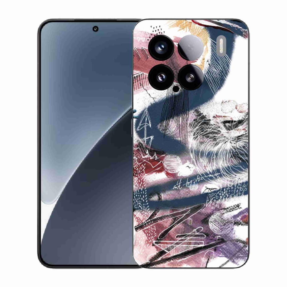 Gelový kryt mmCase na Xiaomi 15 - abstraktní motiv 28