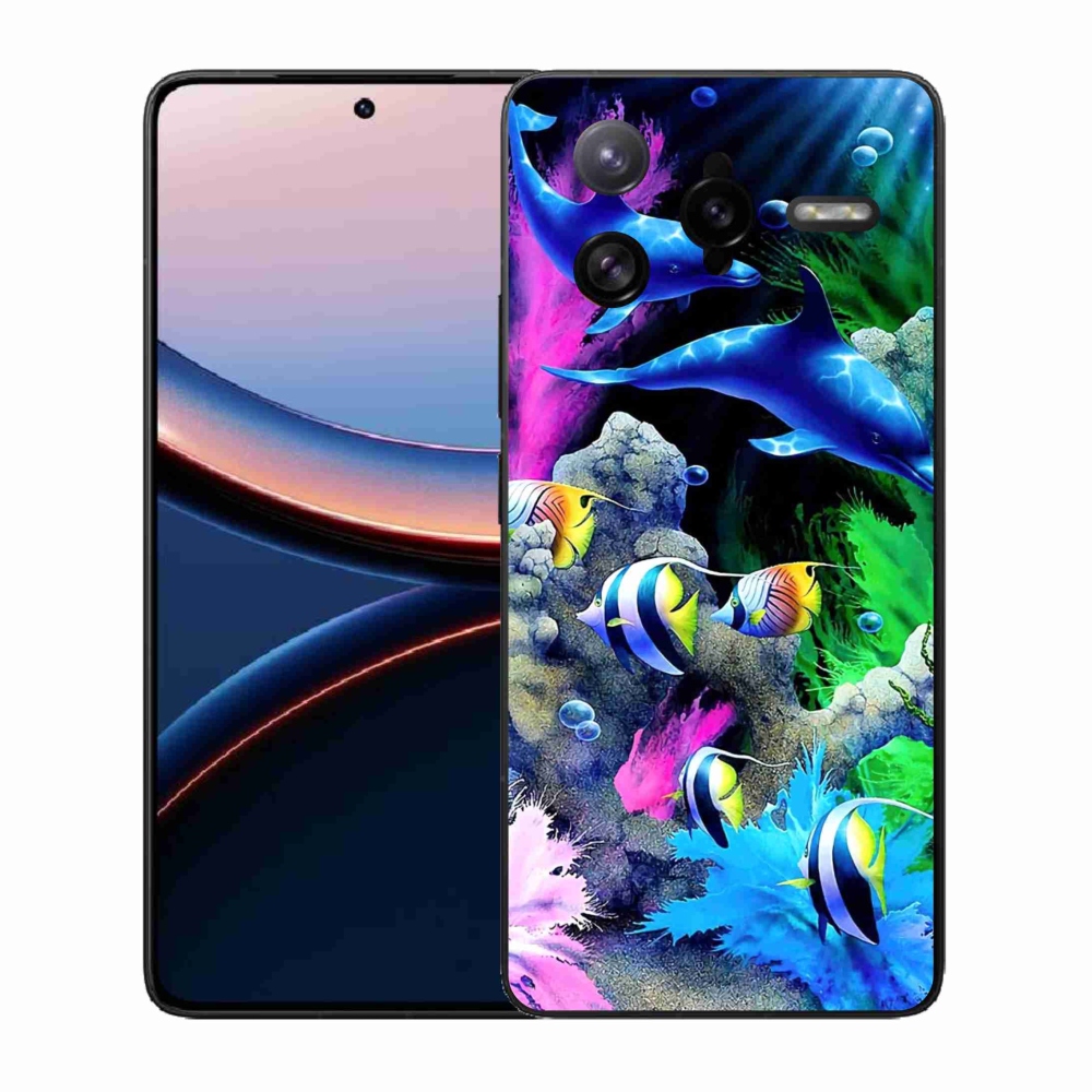 Gelový kryt mmCase na Xiaomi Poco F7 Ultra - mořský svět