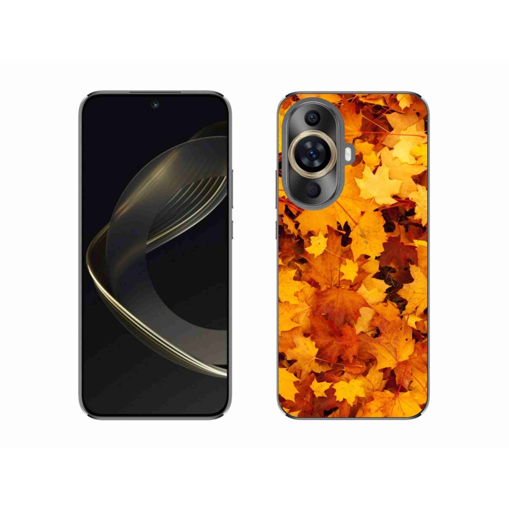 Gelový kryt mmCase na Huawei Nova 11 - javorové listy