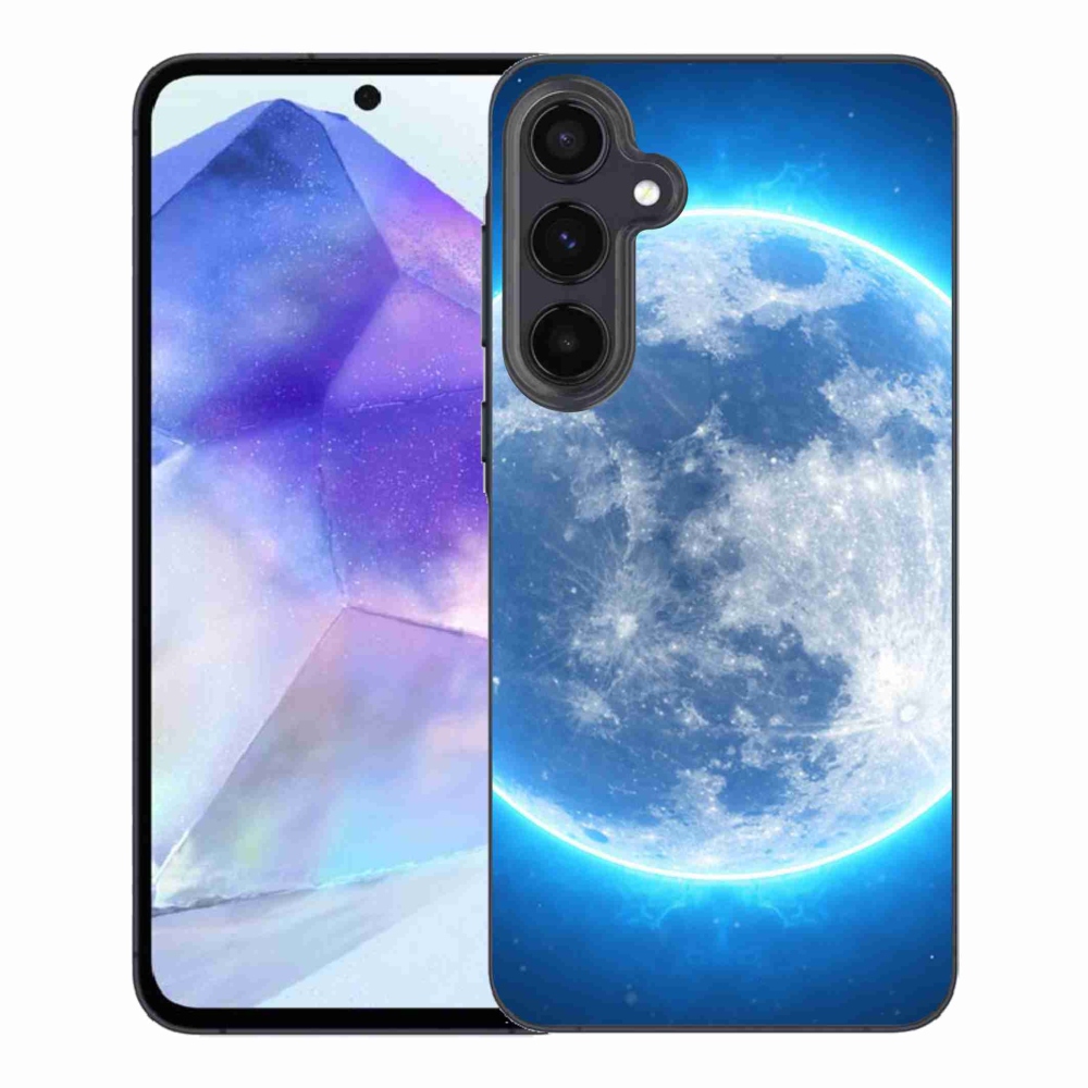 Gelový obal mmCase na Samsung Galaxy A55 5G - zeměkoule