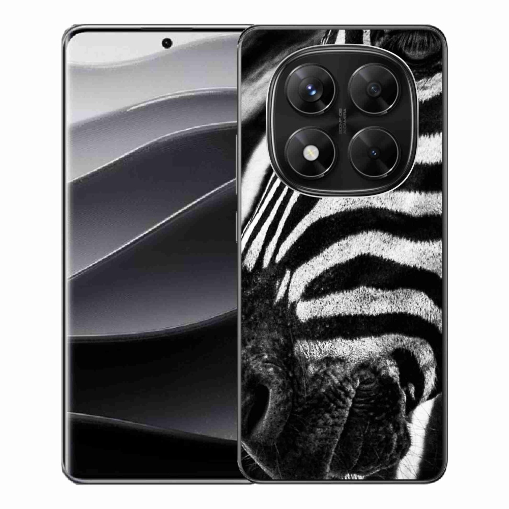 Gelový kryt mmCase na Xiaomi Redmi Note 14 Pro 5G/Poco X7 5G - zebra