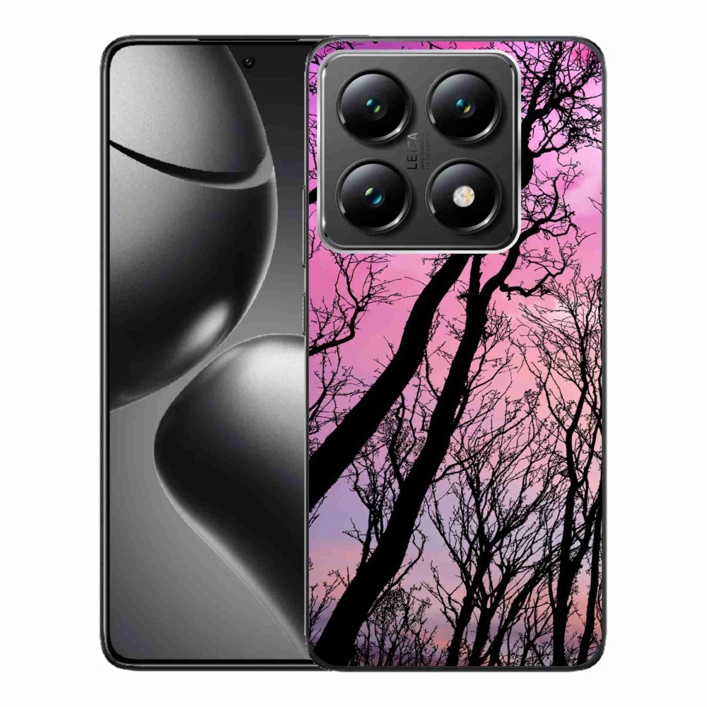 Gelový kryt mmCase na Xiaomi 14T Pro - opadané stromy
