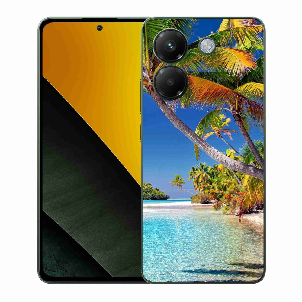 Gelový kryt mmCase na Xiaomi Poco M7 Pro 5G - mořská pláž