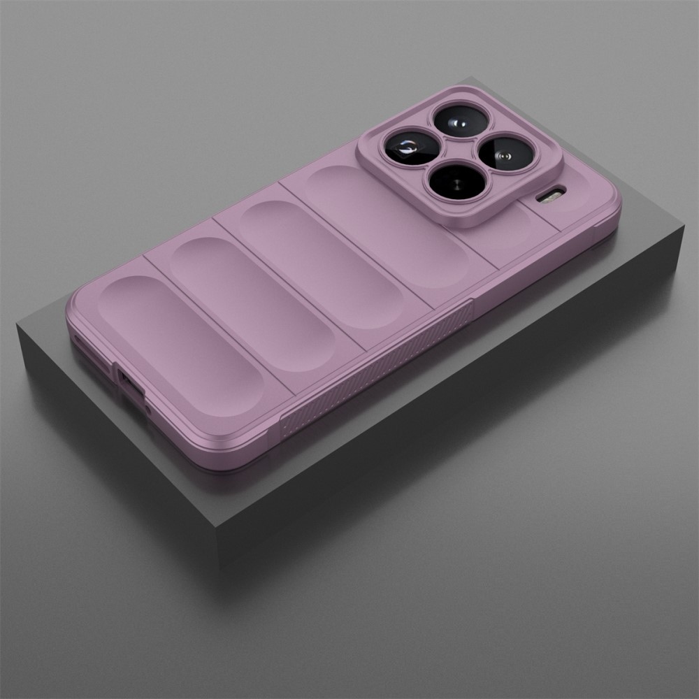 Rugg odolný gelový obal na Xiaomi 15 Pro - světlefialový