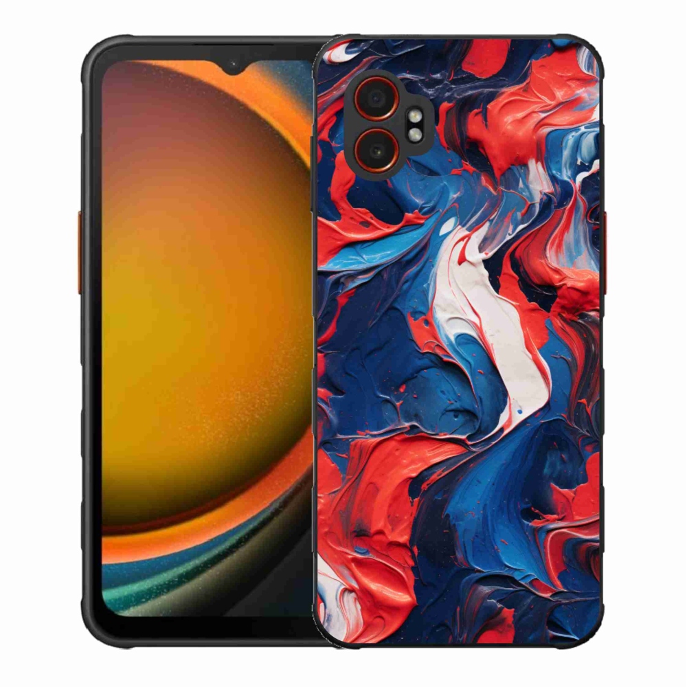 Gelový kryt mmCase na Samsung Galaxy Xcover 7 Pro - abstraktní motiv 7