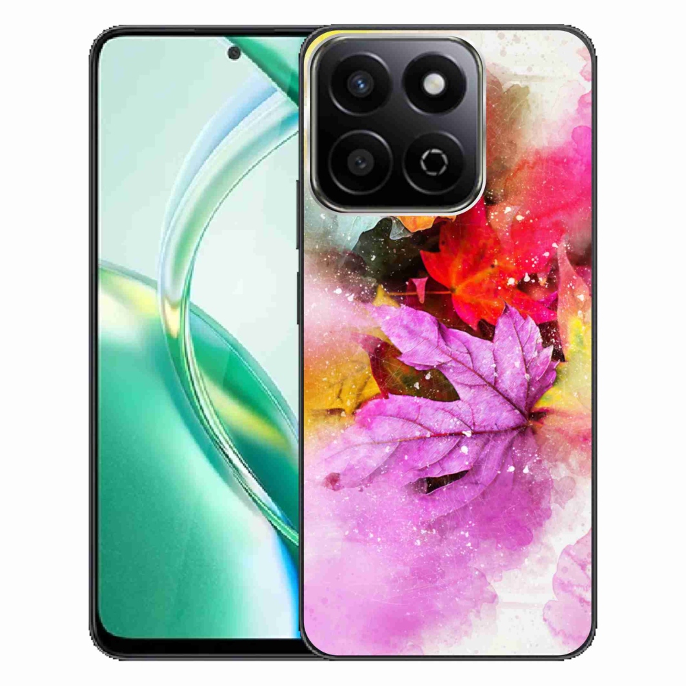 Gelový kryt mmCase na Honor 200 Smart 5G - barevné listy