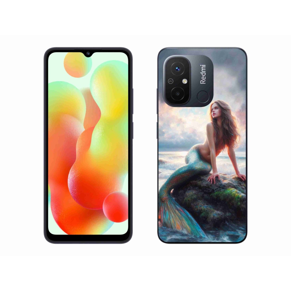 Gelový kryt mmCase na Xiaomi Redmi 12C - mořská panna