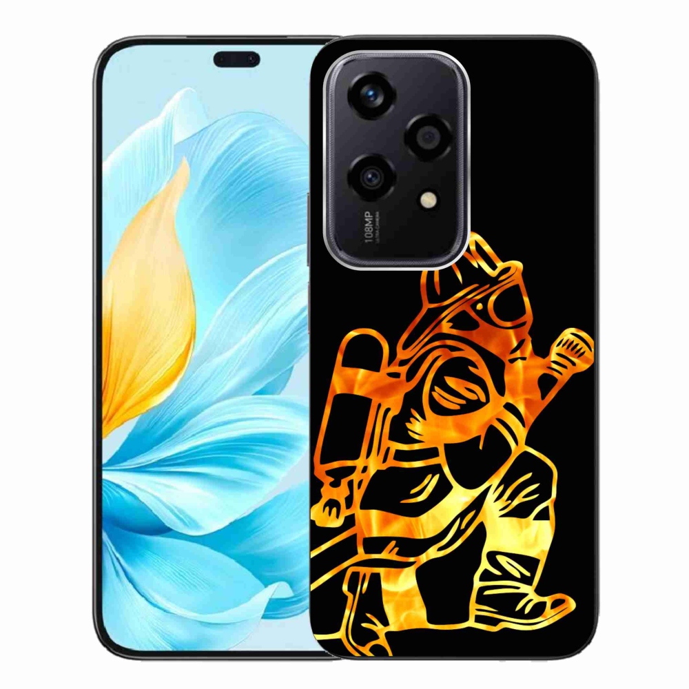 Gelový kryt mmCase na Honor 200 Lite 5G - hasič 1