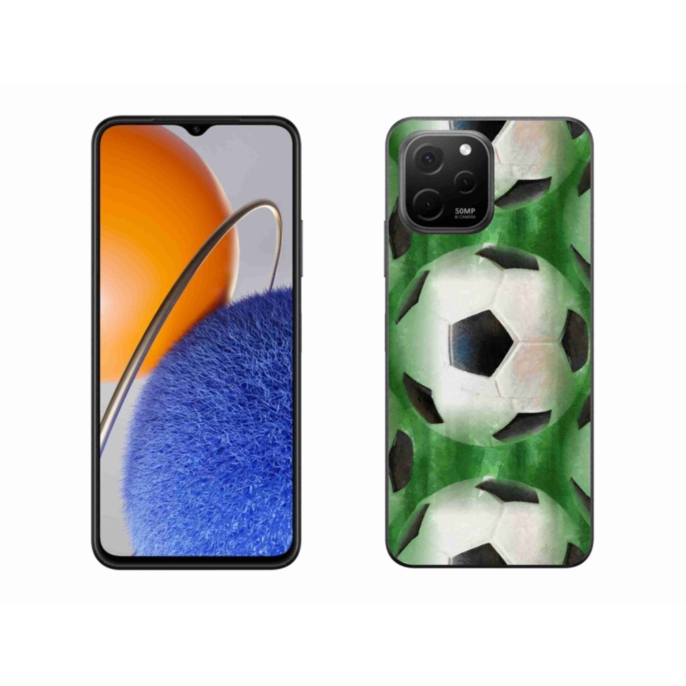 Gelový kryt mmCase na Huawei Nova Y61 - fotbalový míč