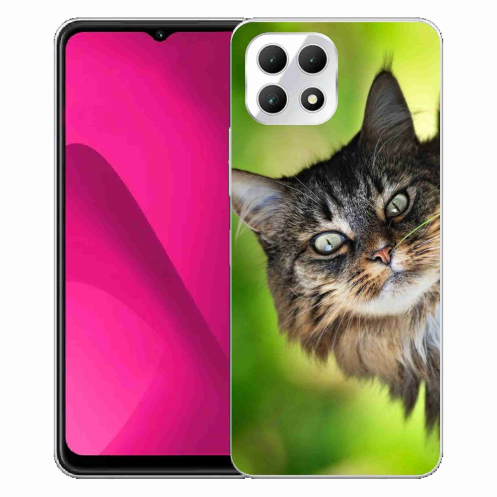 Gelový kryt mmCase na T-Mobile T Phone 2 - kočka 3