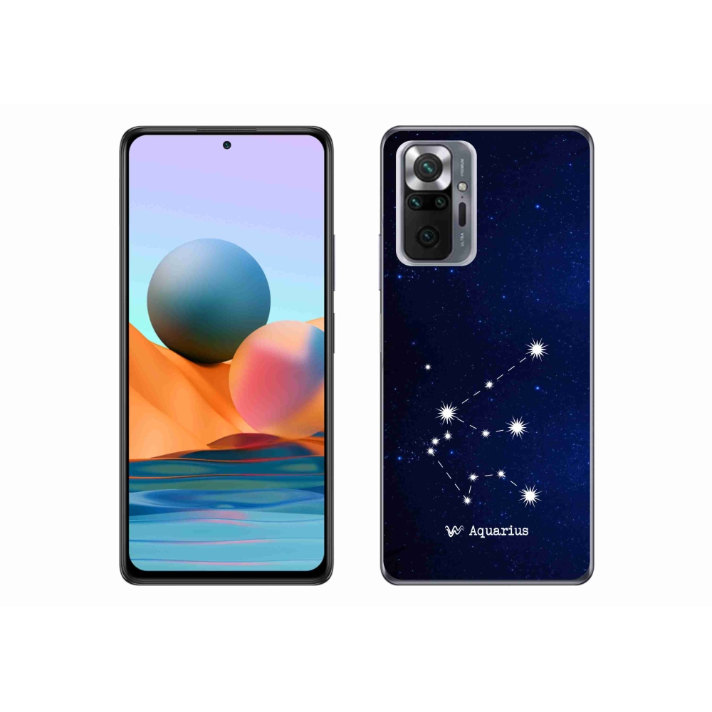 Gelový kryt mmCase na Xiaomi Redmi Note 10 Pro - souhvězdí Vodnáře