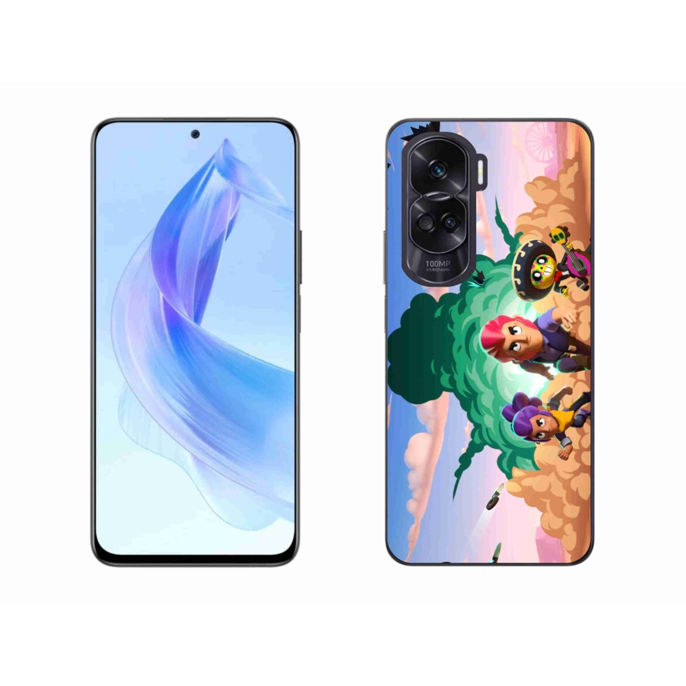 Gelový kryt mmCase na Honor 90 Lite - brawl stars