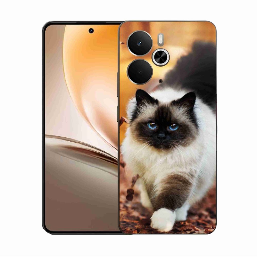 Gelový kryt mmCase na Realme 14 5G - kočka