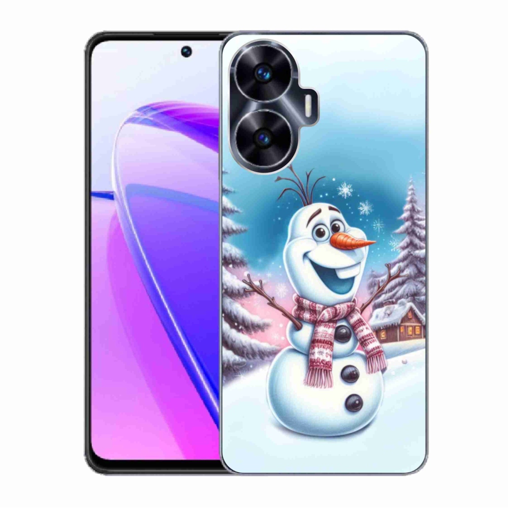 Gelový kryt mmCase na Realme C55 - ledové království