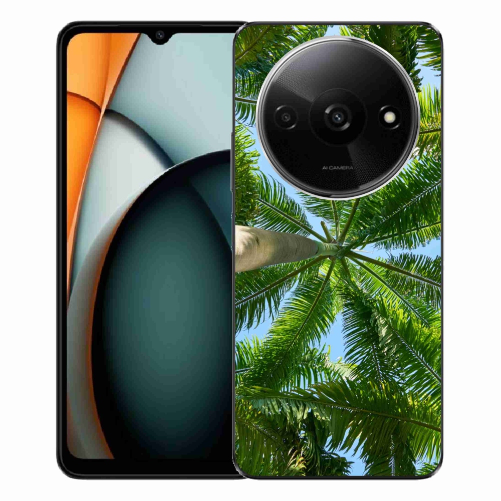 Gelový kryt mmCase na Xiaomi Redmi A3 - palmy
