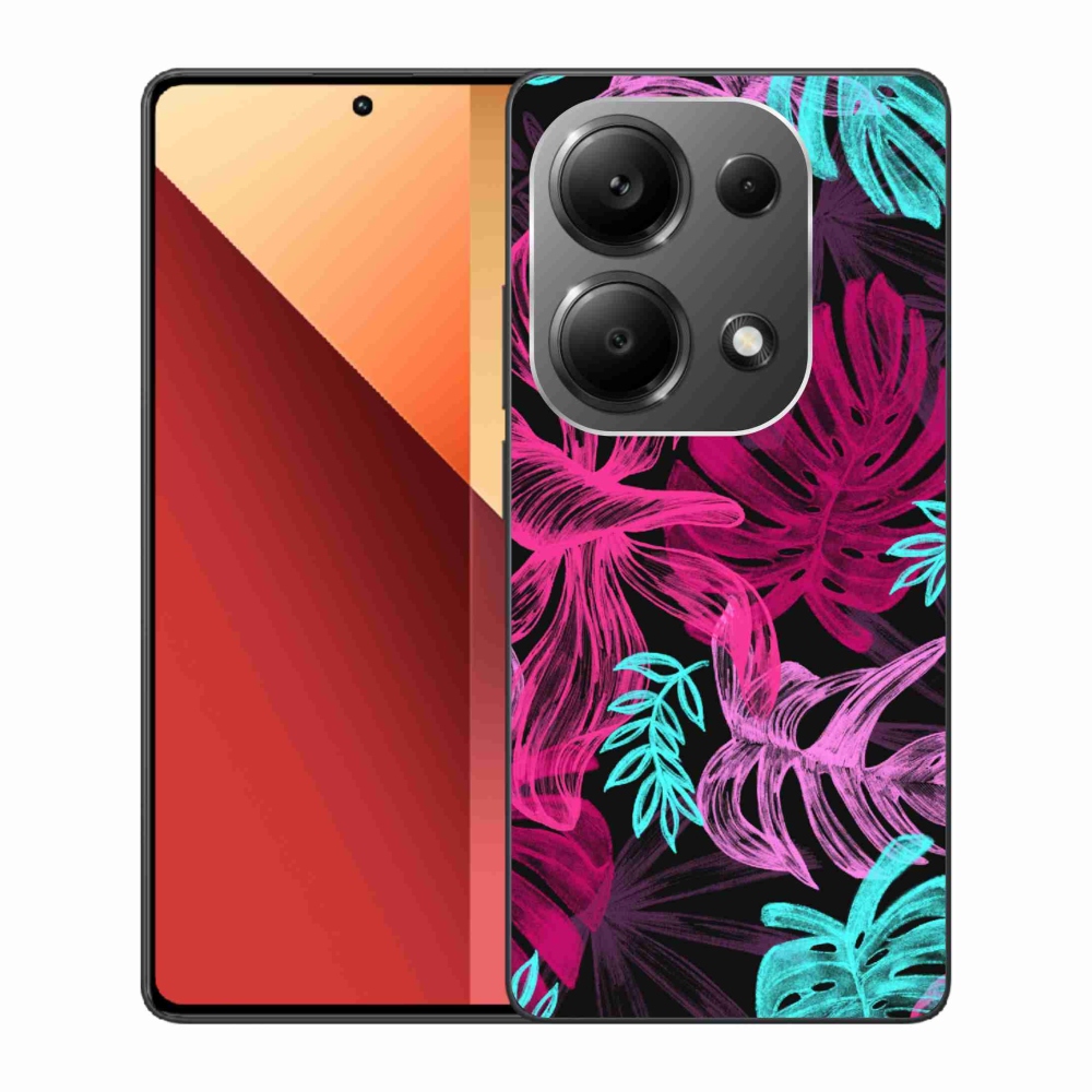 Gelový kryt mmCase na Xiaomi Redmi Note 13 Pro 4G/Poco M6 Pro - květiny 1