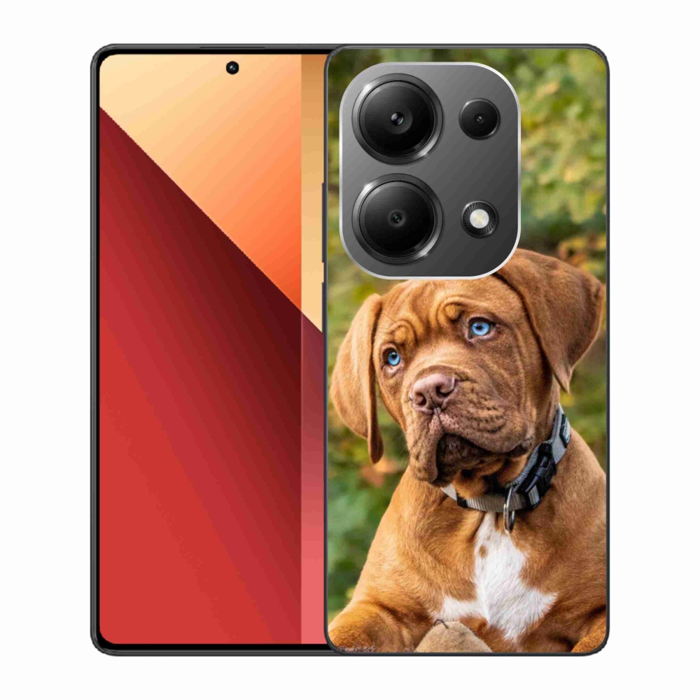 Gelový kryt mmCase na Xiaomi Redmi Note 13 Pro 4G/Poco M6 Pro - štěně 