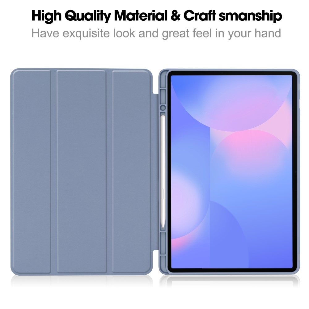Cases chytré zavírací pouzdro na Samsung Galaxy Tab S10 FE+ - fialové