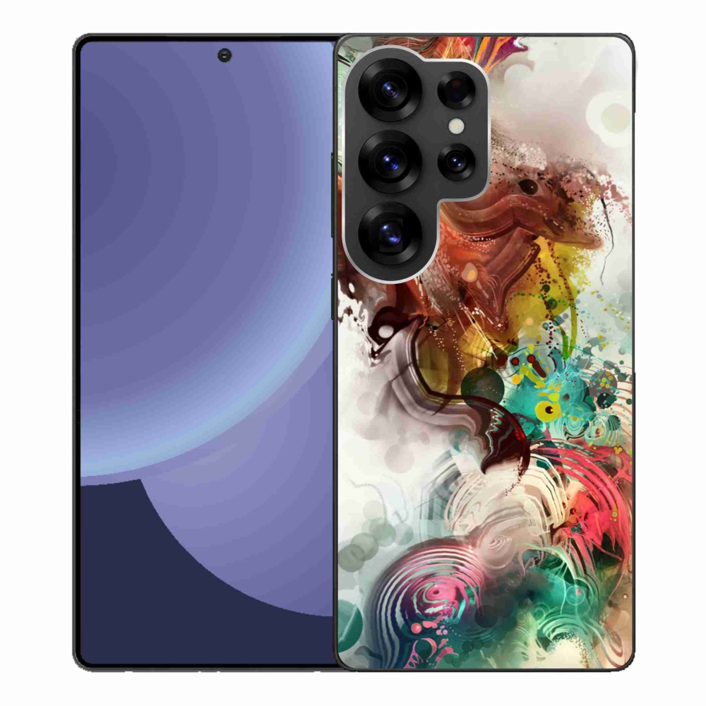 Gelový kryt mmCase na Samsung Galaxy S25 Ultra - abstrakt 1