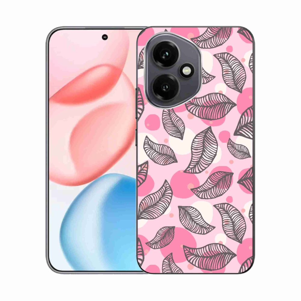 Gelový kryt mmCase na Honor 400 - kreslené padající listy