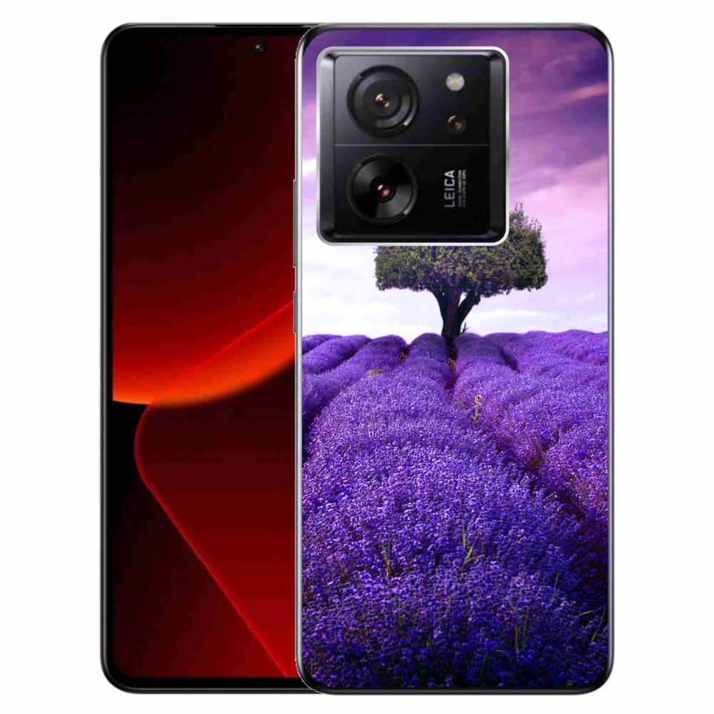 Gelový kryt mmCase na Xiaomi 13T/13T Pro - levandulová louka