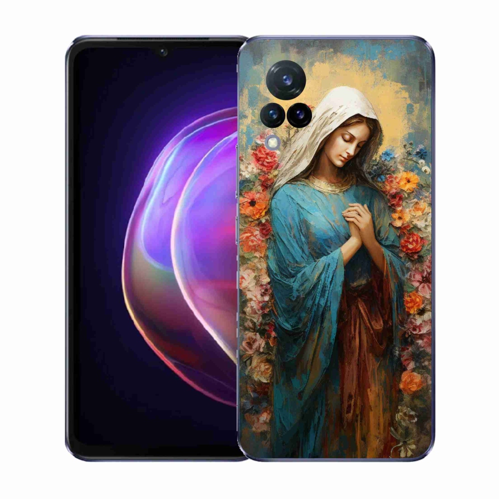 Gelový kryt mmCase na Vivo V21 4G/5G - svatá žena