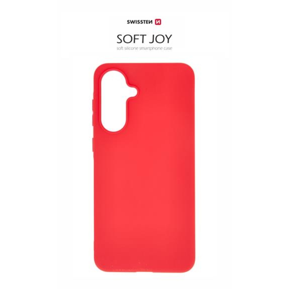 Gelový obal Swissten Soft Joy na Samsung Galaxy A26 5G - červený